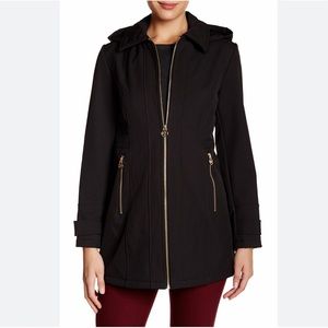 MICHAEL KORS WOMEN’S BLACK‎ RAIN AND ALL WEATHER COAT. SIZE XS